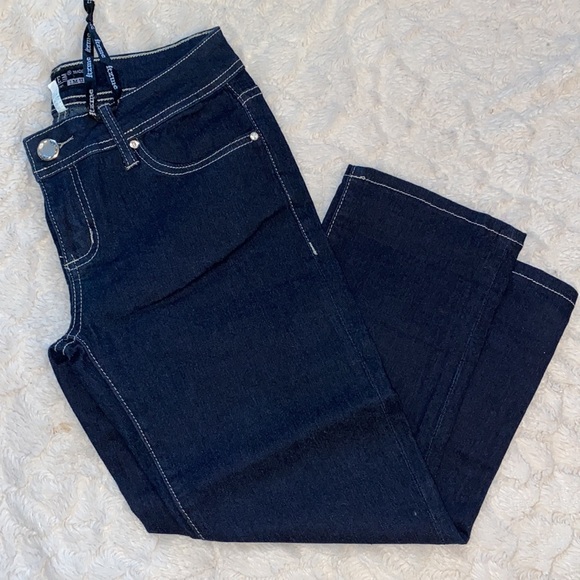 ITZ ME dark wash cropped jeans - Picture 3 of 7